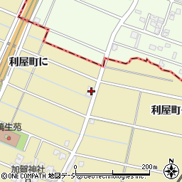 石川県金沢市利屋町に周辺の地図