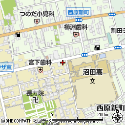 沼田進学塾周辺の地図