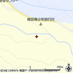 富山県中新川郡上市町馬場島周辺の地図