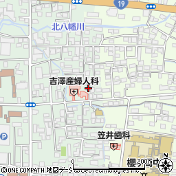 松本建築設計周辺の地図