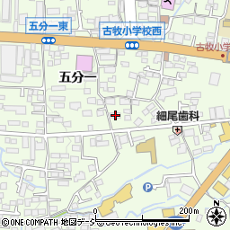 長野県長野市高田568周辺の地図
