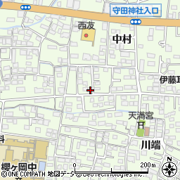 長野県長野市高田291周辺の地図
