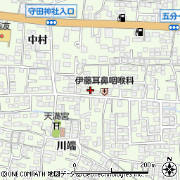 長野県長野市高田348-1周辺の地図