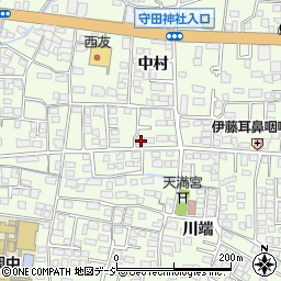 長野県長野市高田288-20周辺の地図