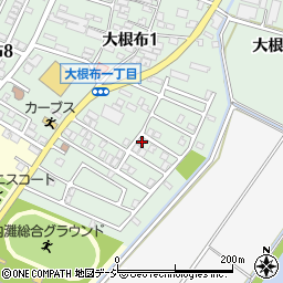 石川県河北郡内灘町大根布1丁目332周辺の地図