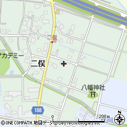 富山県富山市二俣60周辺の地図