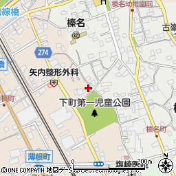 澁谷工務店周辺の地図