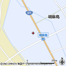 富山県小矢部市胡麻島210周辺の地図