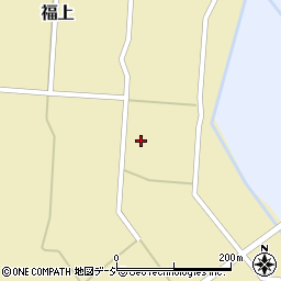 富山県小矢部市福上152周辺の地図