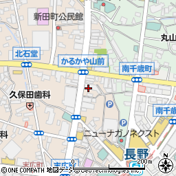 長野信用金庫石堂支店周辺の地図