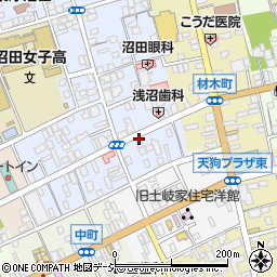 東倉内町周辺の地図