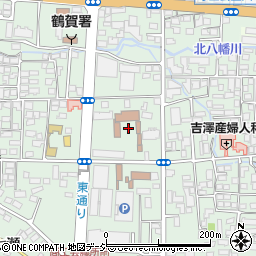 長野県長野市鶴賀中堰周辺の地図