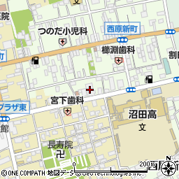 群馬銀行沼田支店 ＡＴＭ周辺の地図