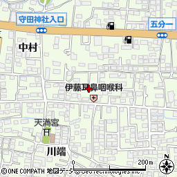 長野県長野市高田348周辺の地図
