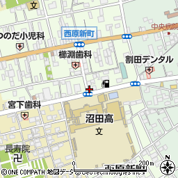 角田精肉店周辺の地図