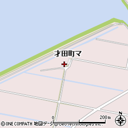 石川県金沢市才田町マ周辺の地図