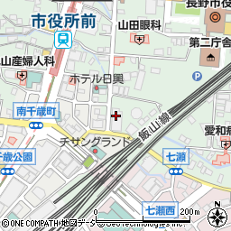 長野都市ガス株式会社北信支店周辺の地図