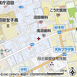 丸沼タクシー営業所周辺の地図