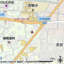 上野興業長野支社周辺の地図