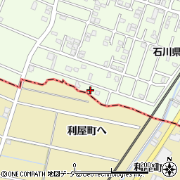 石川県河北郡津幡町太田ほ357周辺の地図