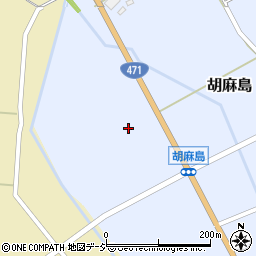富山県小矢部市胡麻島213周辺の地図