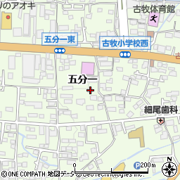 長野県長野市高田544周辺の地図
