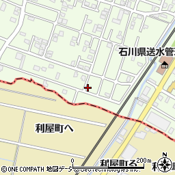 石川県河北郡津幡町太田ほ334-8周辺の地図