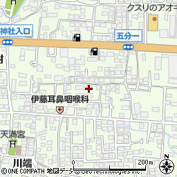 長野県長野市高田383周辺の地図