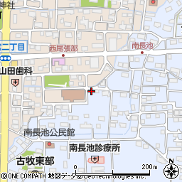 長野県長野市南長池1204-1周辺の地図