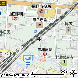 新潟燃商株式会社　長野支店周辺の地図