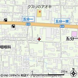 長野県長野市高田415周辺の地図