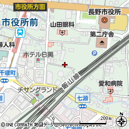 サンリン株式会社　長野支店周辺の地図