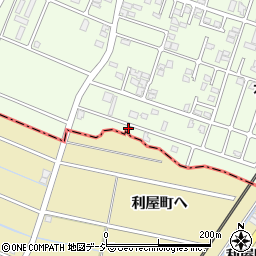 石川県河北郡津幡町太田ほ353-1周辺の地図