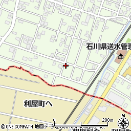 石川県河北郡津幡町太田ほ334-2周辺の地図