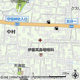 高田職員宿舎周辺の地図