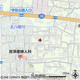 長野県長野市高田264周辺の地図