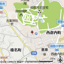 沼田市観光協会周辺の地図