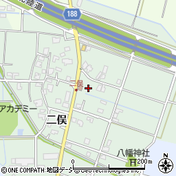 富山県富山市二俣84周辺の地図