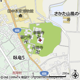 普願寺周辺の地図
