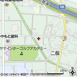 富山県富山市二俣272周辺の地図