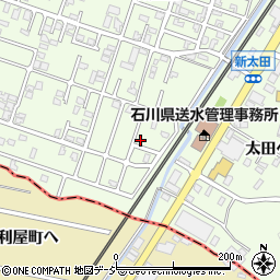 石川県河北郡津幡町太田ほ326-2周辺の地図