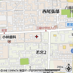 クスリのアオキ若宮店周辺の地図