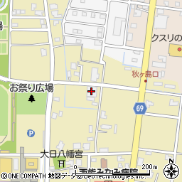 フルタフーズ秋ケ島工場周辺の地図