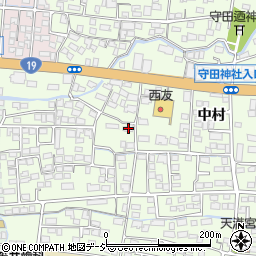 長野県長野市高田298周辺の地図