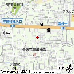 長野県長野市高田361周辺の地図