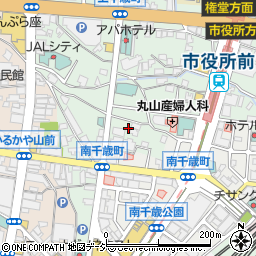 長野県長野市鶴賀南千歳町周辺の地図