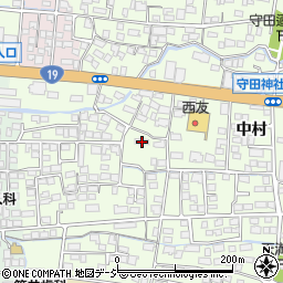 長野県長野市高田296周辺の地図