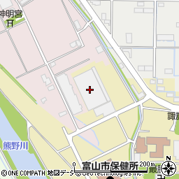 濃飛西濃運輸富山支店周辺の地図