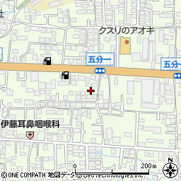 長野県長野市高田370-1周辺の地図