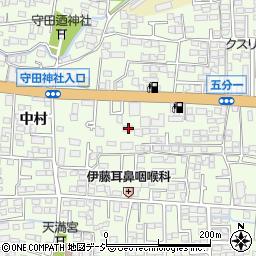 長野県長野市高田360-3周辺の地図